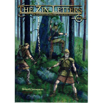 The Zin Letters N° 4 - The Kalikos Society Gloranthan Magazine (jdr Glorantha Runequest en VO) 001