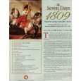 The Seven Days of 1809 - Napoleon and the Archduke Charles (wargame OSG en VO) 001