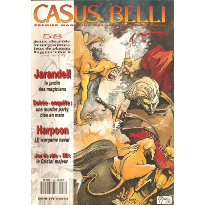 Casus Belli N° 58 (magazine de jeux de rôle) 001