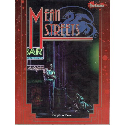 Mean Streets & Gamemaster Screen (jdr Bloodshadows en VO) 001