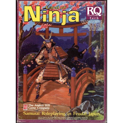 Land of Ninja - Samurai Roleplaying in Feudal Japan (rpg Runequest en VO) 001