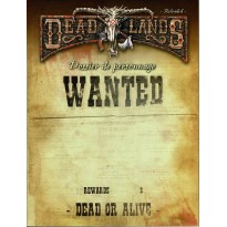 Deadlands Reloaded - Dossier de Personnage (jdr Deuxième édition en VF)