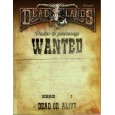 Deadlands Reloaded - Dossier de Personnage (jdr Deuxième édition en VF) 002