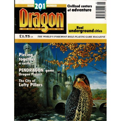 Dragon Magazine N° 201 (magazine de jeux de rôle en VO) 001