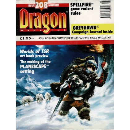 Dragon Magazine N° 208 (magazine de jeux de rôle en VO) 001