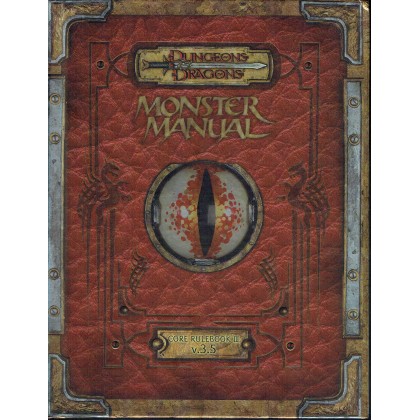 Monster Manual - Core Rulebook III v.3.5 - Premium Edition (jdr D&D 3.5 en VO) 001
