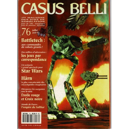 Casus Belli N° 76 (1er magazine des jeux de simulation) 007