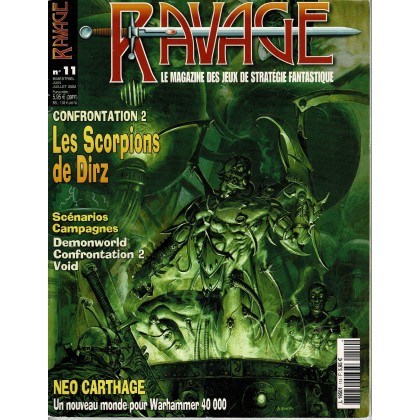 Ravage N° 11 (le Magazine des Jeux de Stratégie Fantastique) 001