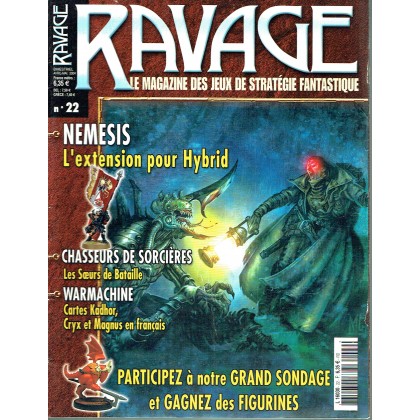 Ravage N° 22 (le Magazine des Jeux de Stratégie Fantastique) 001