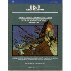 E4 Herr der Wüstensöhne (jdr D&D 1ère édition en allemand)