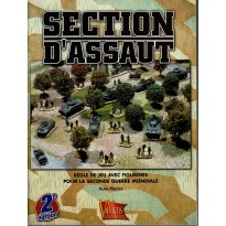 Section d'Assaut - Règle de jeu avec figurines pour la Seconde Guerre Mondiale (Livre V2 en VF)