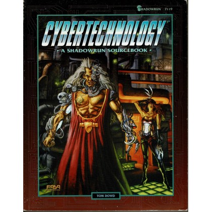 Cybertechnology - A Shadowrun Sourcebook (jdr Shadowrun V2 en VO) 001