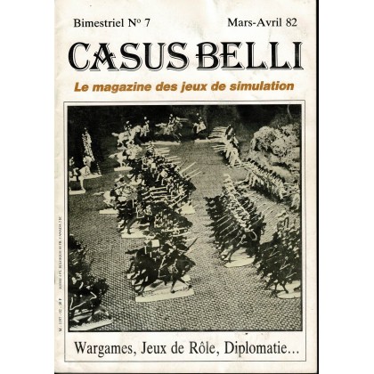 Casus Belli N° 7 (Le magazine des jeux de simulation) 002