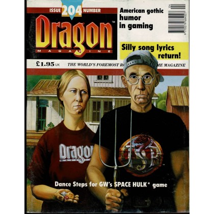 Dragon Magazine N° 204 (magazine de jeux de rôle en VO) 001