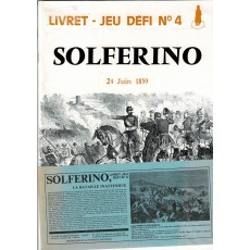 Solferino - Livret Jeu Défi n°4 (wargame Jeux Descartes en VF)