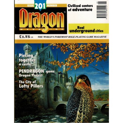 Dragon Magazine N° 201 (magazine de jeux de rôle en VO) 002