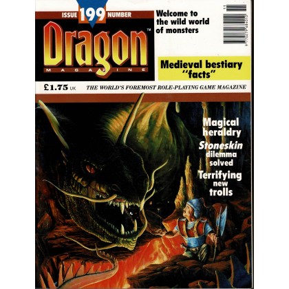 Dragon Magazine N° 205 (magazine de jeux de rôle en VO) 001