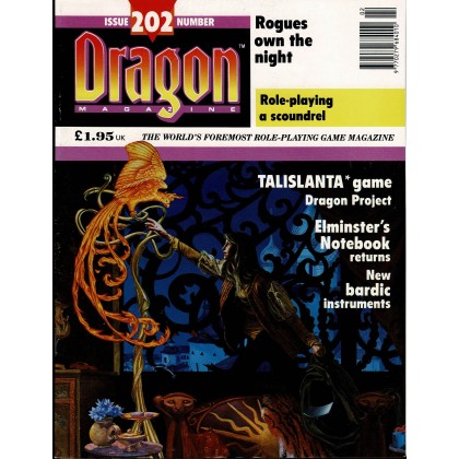Dragon Magazine N° 202 (magazine de jeux de rôle en VO) 002