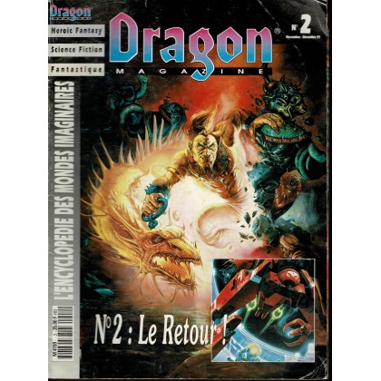 Dragon Magazine N° 2 (L'Encyclopédie des Mondes Imaginaires) 004