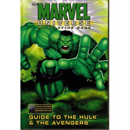 Guide to the Hulk & The Avengers (jdr The Marvel Universe Roleplaying Game en VO) 001