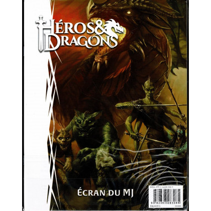 Héros & Dragons - Ecran du MJ (jdr de Black Book en VF) 001