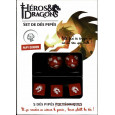 Héros & Dragons - Set de dés pipés de Papy Donjon (jdr de Black Book en VF) 002