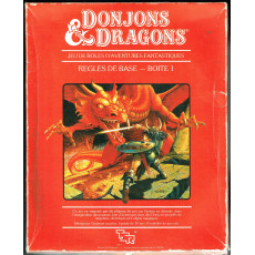 Donjons & Dragons - Règles de Base - Boîte 1 (jdr D&D boîte rouge en VF)