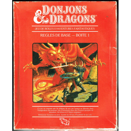 Donjons & Dragons - Règles de Base - Boîte 1 (jdr D&D boîte rouge en VF) 001