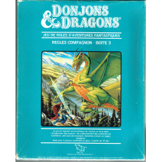 Donjons & Dragons - Règles Compagnon - Boîte 3 (jdr D&D boîte bleue en VF)