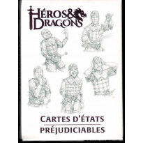 Héros & Dragons - Cartes d'états préjudiciables (jdr de Black Book en VF)