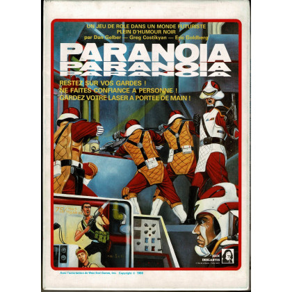 Paranoia - Boîte de base (jdr 1ère édition Jeux Descartes en VF) 003