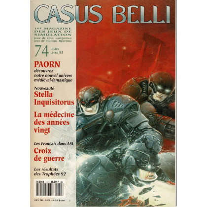 Casus Belli N° 74 (1er magazine des jeux de simulation) 008