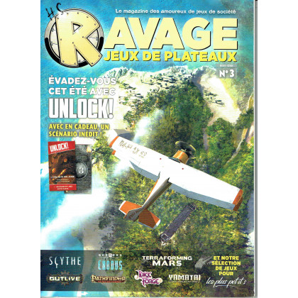 Ravage Jeux de Plateau N° 3 Hors-Série (le Magazine des amoureux de jeux de société) 001