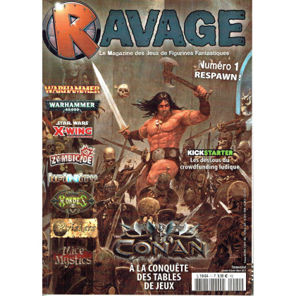 Ravage N° 1 Respawn (le Magazine des Jeux de Figurines Fantastiques) 002