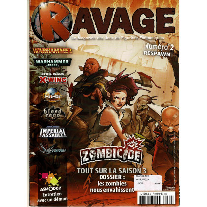 Ravage N° 2 Respawn (le Magazine des Jeux de Figurines Fantastiques) 001