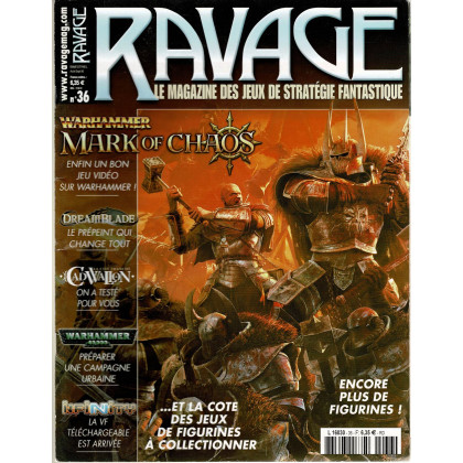 Ravage N° 36 (le Magazine des Jeux de Stratégie Fantastique) 001