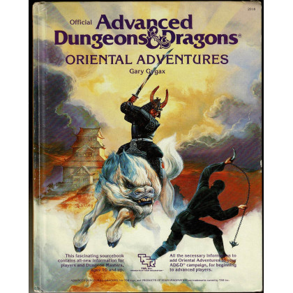 Oriental Adventures (jdr AD&D 1ère édition en VO) 005