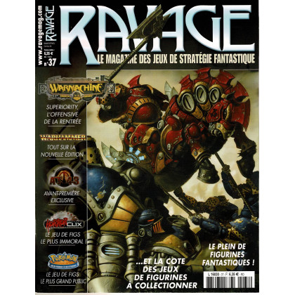 Ravage N° 37 (le Magazine des Jeux de Stratégie Fantastique) 001