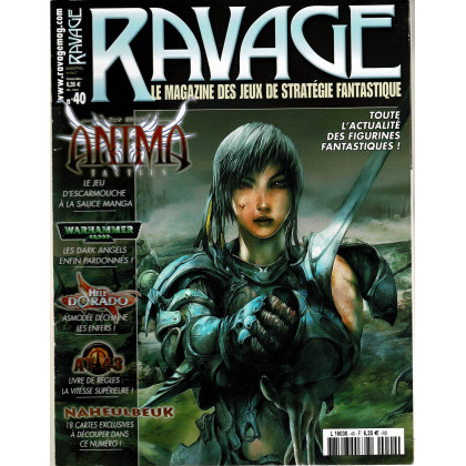 Ravage N° 40 (le Magazine des Jeux de Stratégie Fantastique) 001