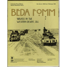 Beda Fomm - Wavell in the Western Desert, 1941 (wargame Consimpress en VO)