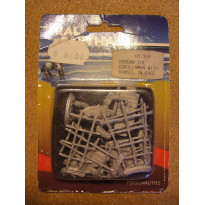 Krogar the Gorillaman with Damsel in cage (blister de figurines Fantasy Ral Partha)