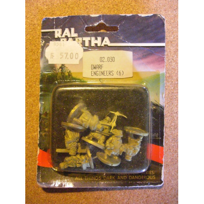 Dwarf Engineers (blister de figurines Fantasy Ral Partha) 002