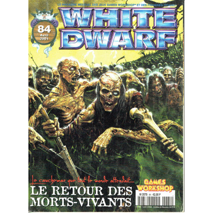 White Dwarf N° 84 (magazine de jeux de figurines Games Workshop en VF) 001