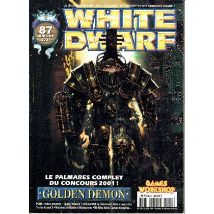 White Dwarf N° 87 (magazine de jeux de figurines Games Workshop en VF) 001