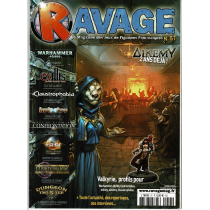 Ravage N° 57 (le Magazine des Jeux de Figurines Fantastiques) 002