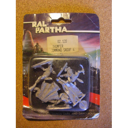 Thumper Command Group (blister de figurines Fantasy Ral Partha) 001