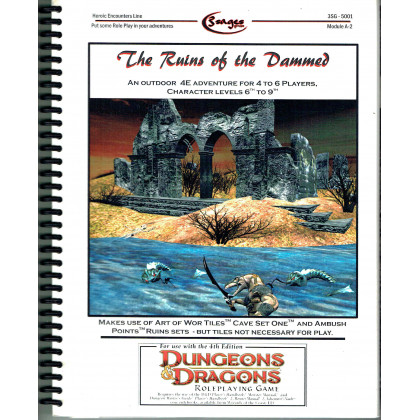 A-2 The Ruins of the Damned (jdr Dungeons & Dragons 4 en VO) 001