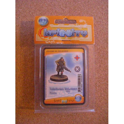 Caledonian Volunteers - HMG (blister de figurine Infinity en VO) 001