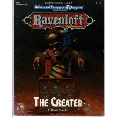 Ravenloft - RM2 The Created (jdr AD&D 2e édition en VO)