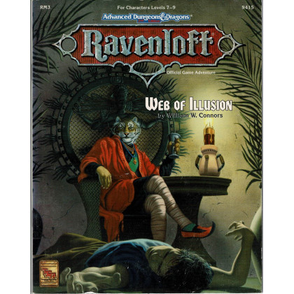 Ravenloft - RM3 Web of Illusion (jdr AD&D 2e édition en VO) 001